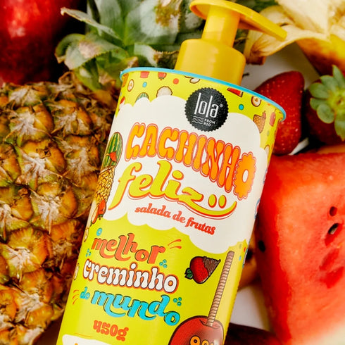 Lola Cosmetics Cachinho Feliz Salada de Fruta Leave-In Cream 450g